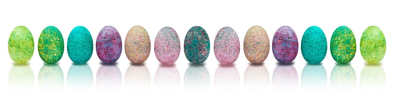 banner, easter, egg