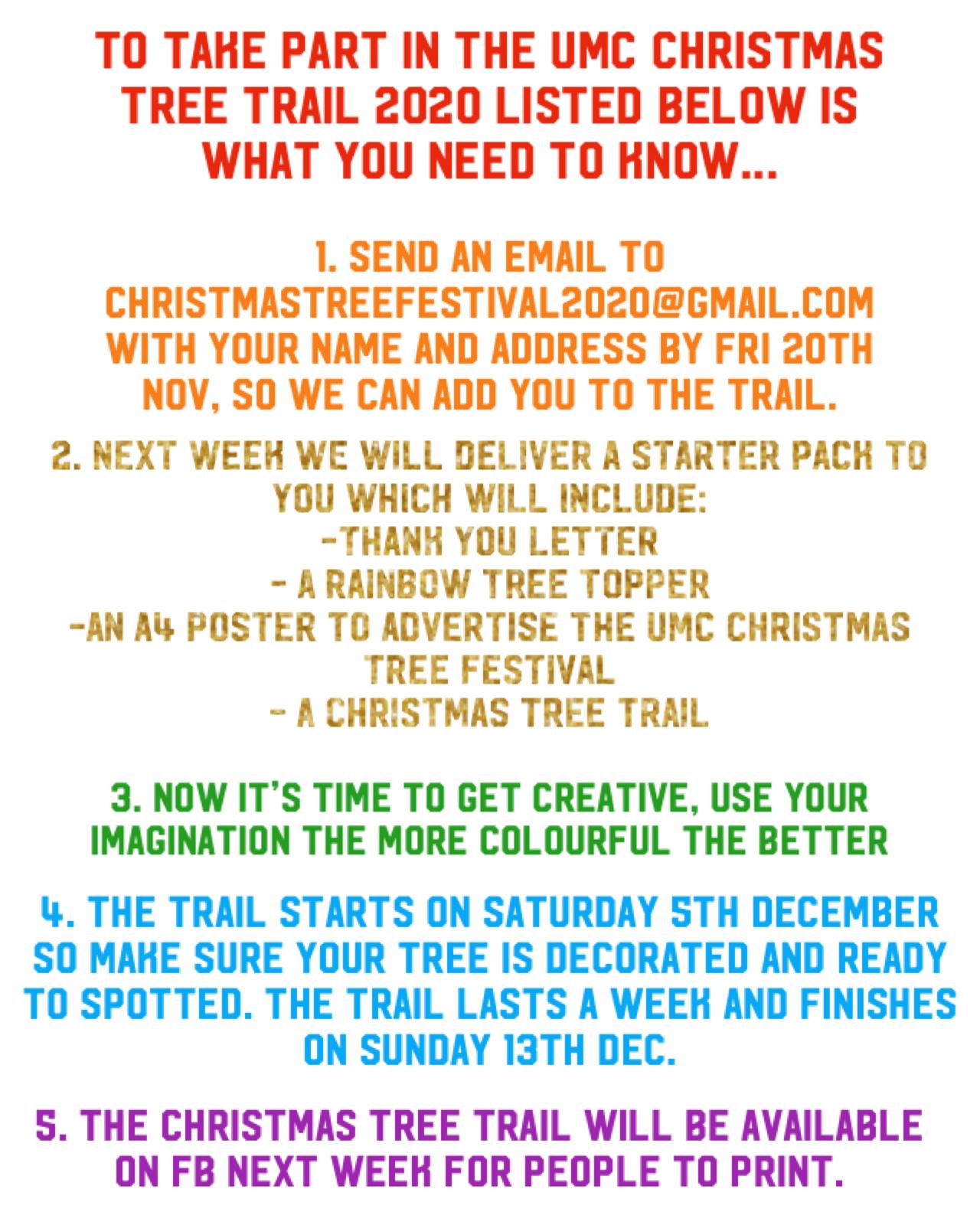 Read more about the article Upminster Methodist Christmas Tree Trail 2020